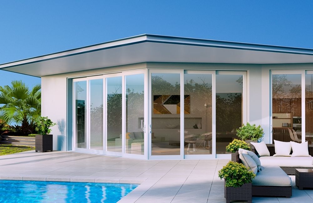 Triple Track Sliding doors