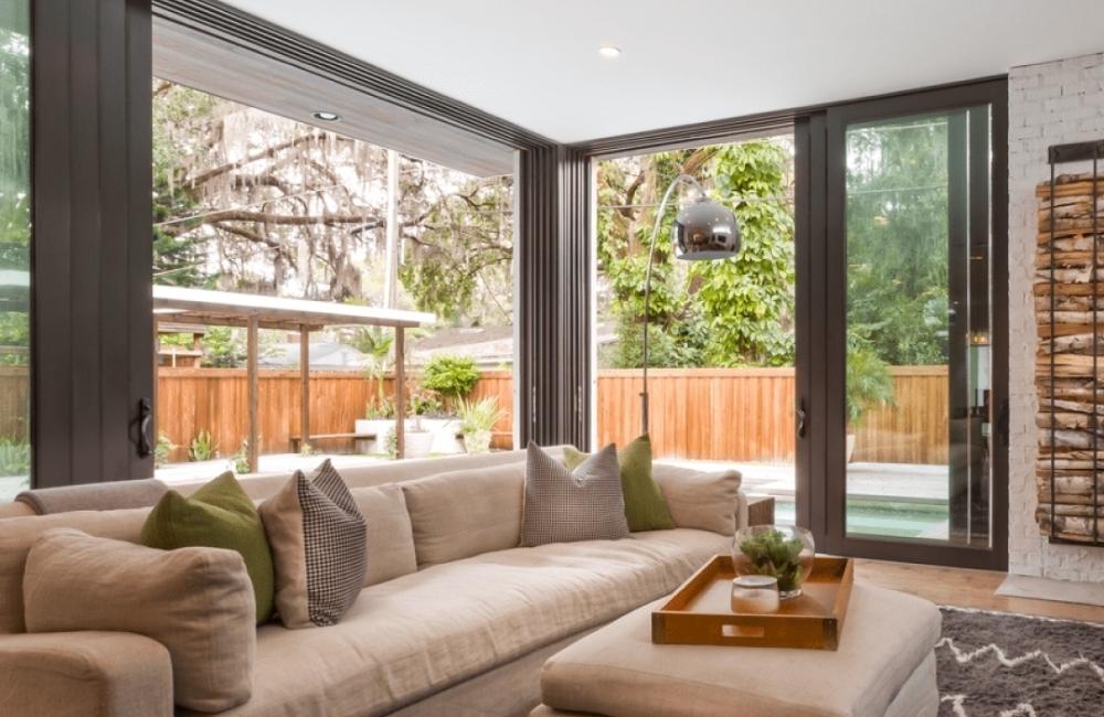 Triple Track Sliding doors
